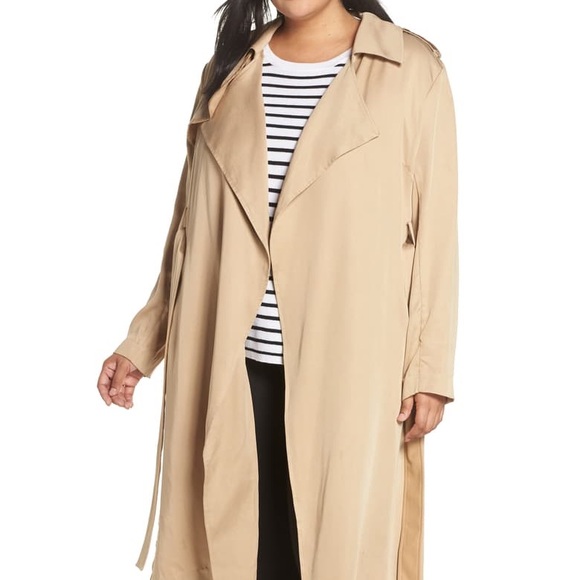 Badgley Mischka Angelina Trench Coat 